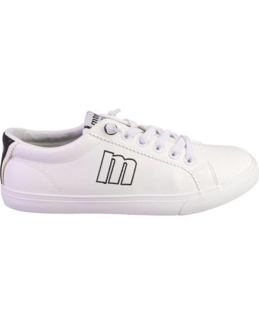 Sportif pour Femme MTNG MUSTANG 60615MURRI ZAPATILLAS CASUAL DE MUJER BLANCO Y NEGRO