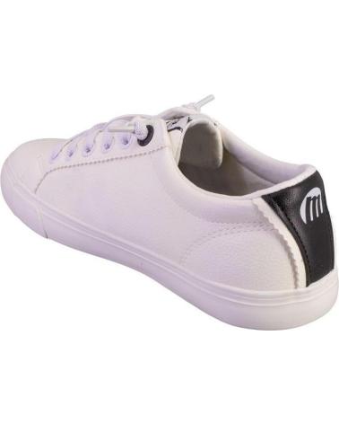 Sportif pour Femme MTNG MUSTANG 60615MURRI ZAPATILLAS CASUAL DE MUJER BLANCO Y NEGRO