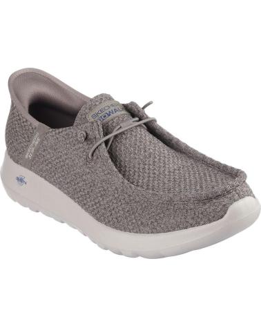 Sportivo per Uomo SKECHERS 216285 LONAS DE HOMBRE SLIP INS TAUPE