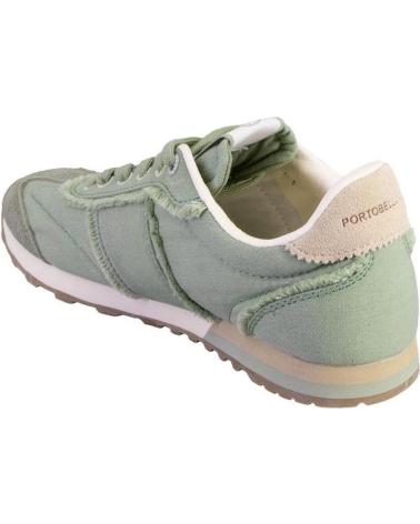 Sportif pour Femme PEPE JEANS PLS40034 ZAPATILLAS CASUAL DE MUJER VERDE