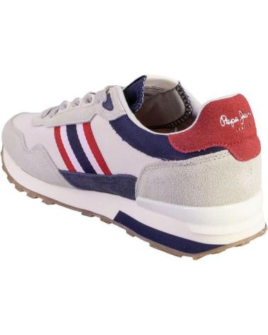 Sportif pour Homme PEPE JEANS PMS40027 ZAPATILLAS CASUAL DE HOMBRE HIELO