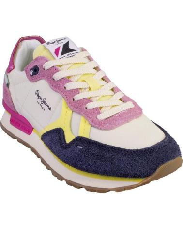 Sneaker für Damen PEPE JEANS PLS40037 ZAPATILLAS CASUAL DE MUJER AZUL MARINO