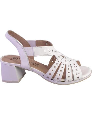 Sandali per Donna PITILLOS 10531 SANDALIAS DE MUJER PIEL BLANCO