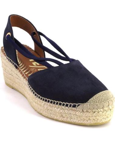 Woman Sandals VIGUERA 2219VITELO ALPARGATAS DE MUJER ANTE SERR AZUL MARINO