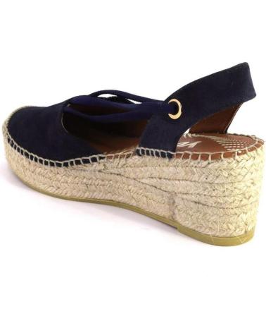 Woman Sandals VIGUERA 2219VITELO ALPARGATAS DE MUJER ANTE SERR AZUL MARINO