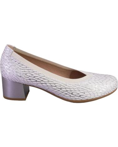 Sabrinas de Mulher PITILLOS 10460 ZAPATOS DE MUJER PIEL PLATA