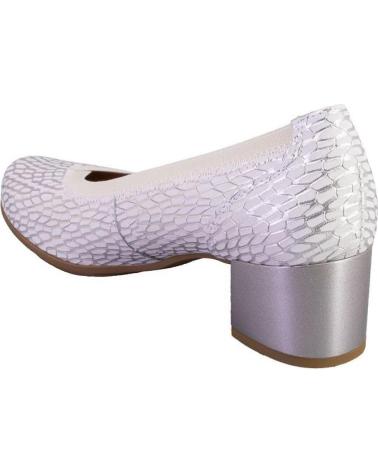 Sabrinas de Mulher PITILLOS 10460 ZAPATOS DE MUJER PIEL PLATA