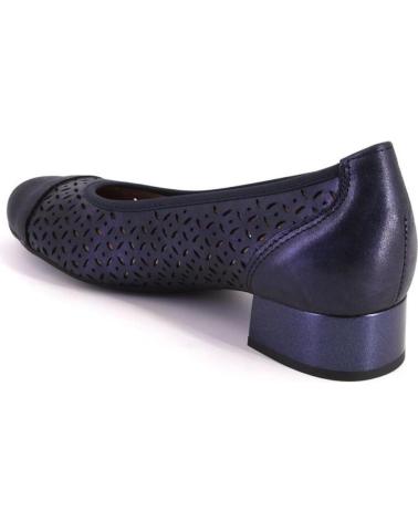 Bailarinas de Mujer PITILLOS 10452 ZAPATOS DE MUJER PIEL AZUL MARINO