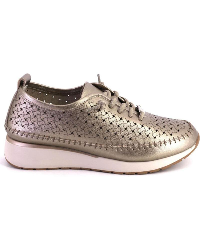 Woman Trainers TREINTAS L4361 ZAPATILLAS CASUAL DE MUJER PIEL BRONCE