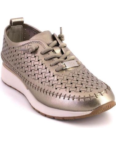 Woman Trainers TREINTAS L4361 ZAPATILLAS CASUAL DE MUJER PIEL BRONCE