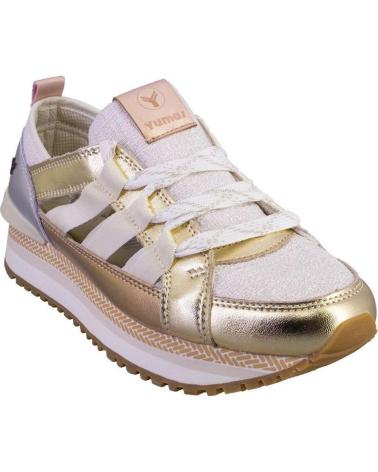 Woman Trainers YUMAS 5435 ZAPATILLAS CASUAL DE MUJER ORO