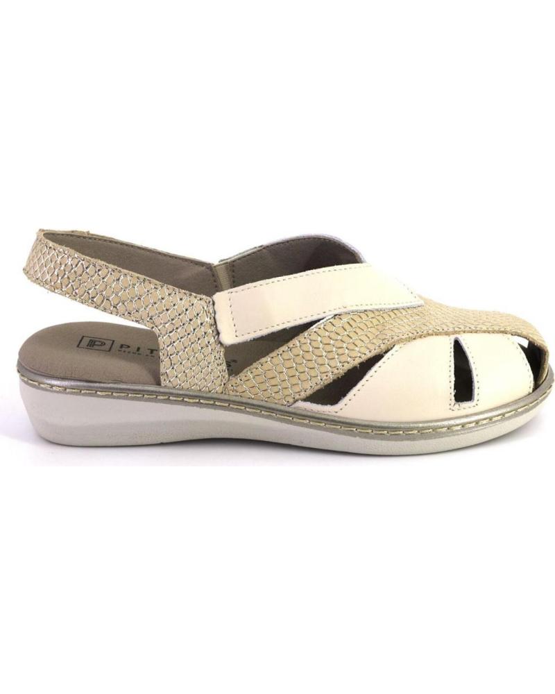 Sandali per Donna PITILLOS 10302 ZAPATOS DE MUJER PIEL ORO