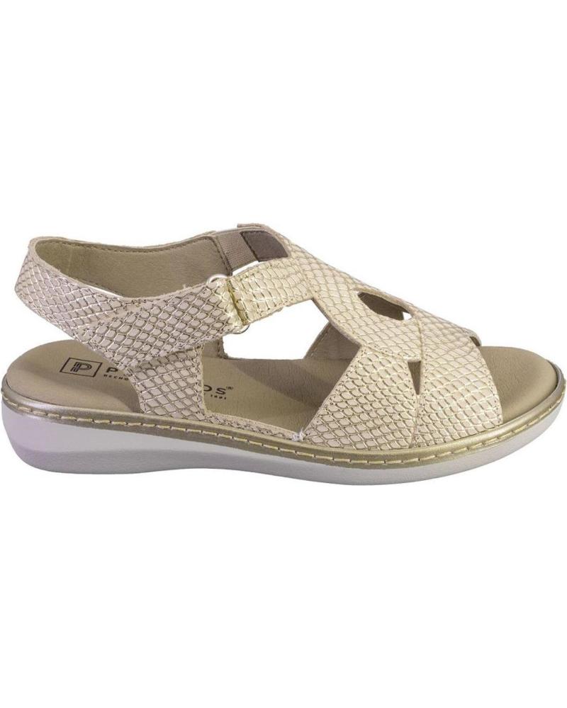 Sandali per Donna PITILLOS 10303 SANDALIAS DE MUJER PIEL ORO