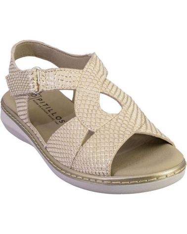Sandali per Donna PITILLOS 10303 SANDALIAS DE MUJER PIEL ORO