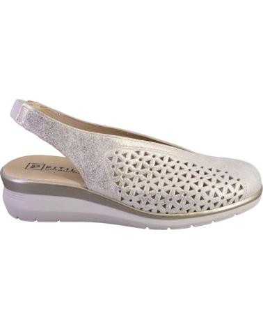 Sabrinas de Mulher PITILLOS 10370 ZAPATOS DE MUJER PIEL ORO