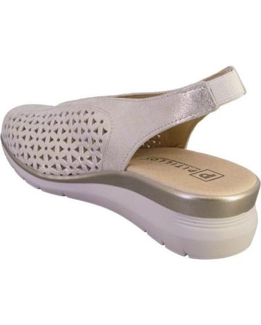 Sabrinas de Mulher PITILLOS 10370 ZAPATOS DE MUJER PIEL ORO