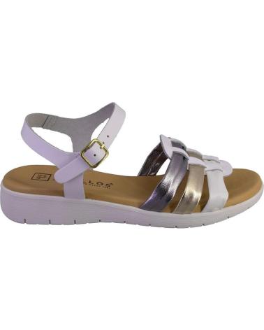 Sandali per Donna PITILLOS 10601 SANDALIAS DE MUJER PIEL BLANCO
