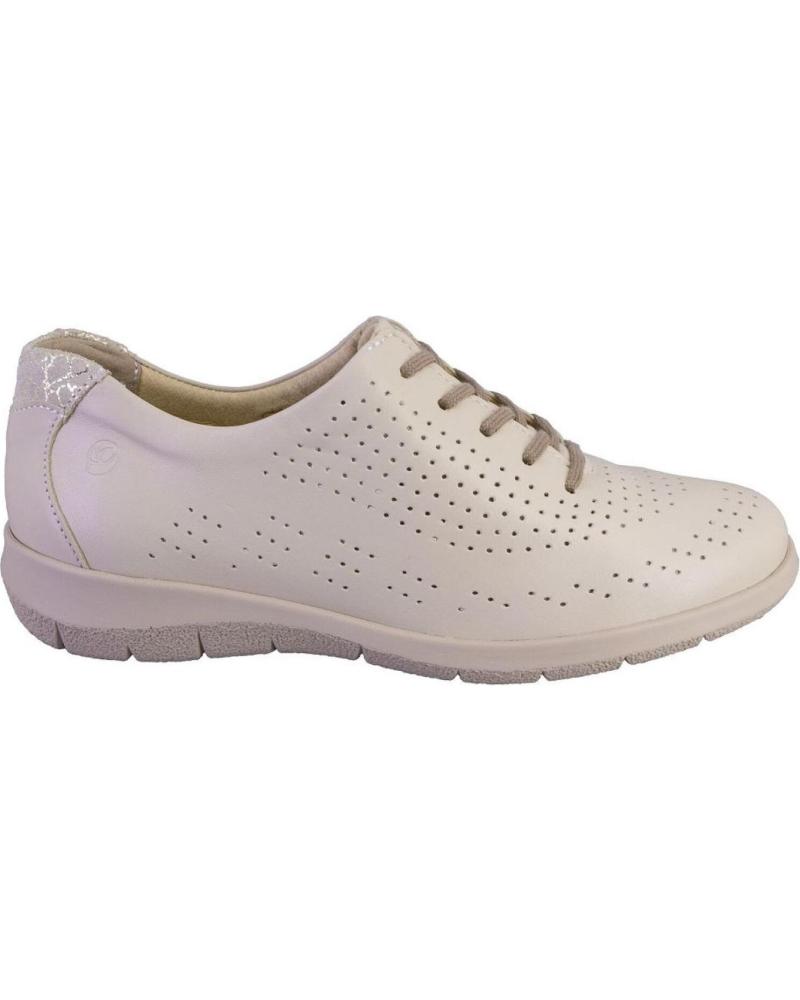 Shoes-De-Mujer-SUAVE-3603-ZAPATILLAS-CASUAL-DE-MUJER-BLANCO-PIEL-HIELO