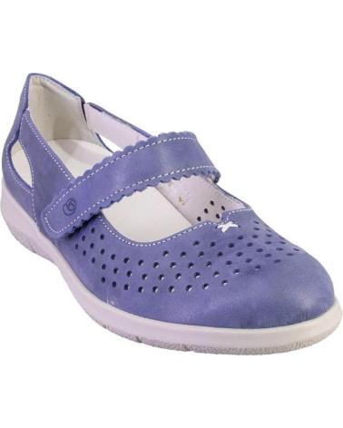 Sabrinas-De-Mujer-SUAVE-3632-ZAPATOS-DE-MUJER-PIEL-AZUL-JEANS