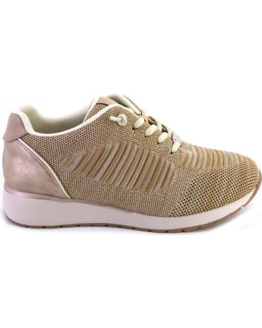 Sportivo per Donna TREINTAS L4354 ZAPATILLAS CASUAL DE MUJER BEIGE