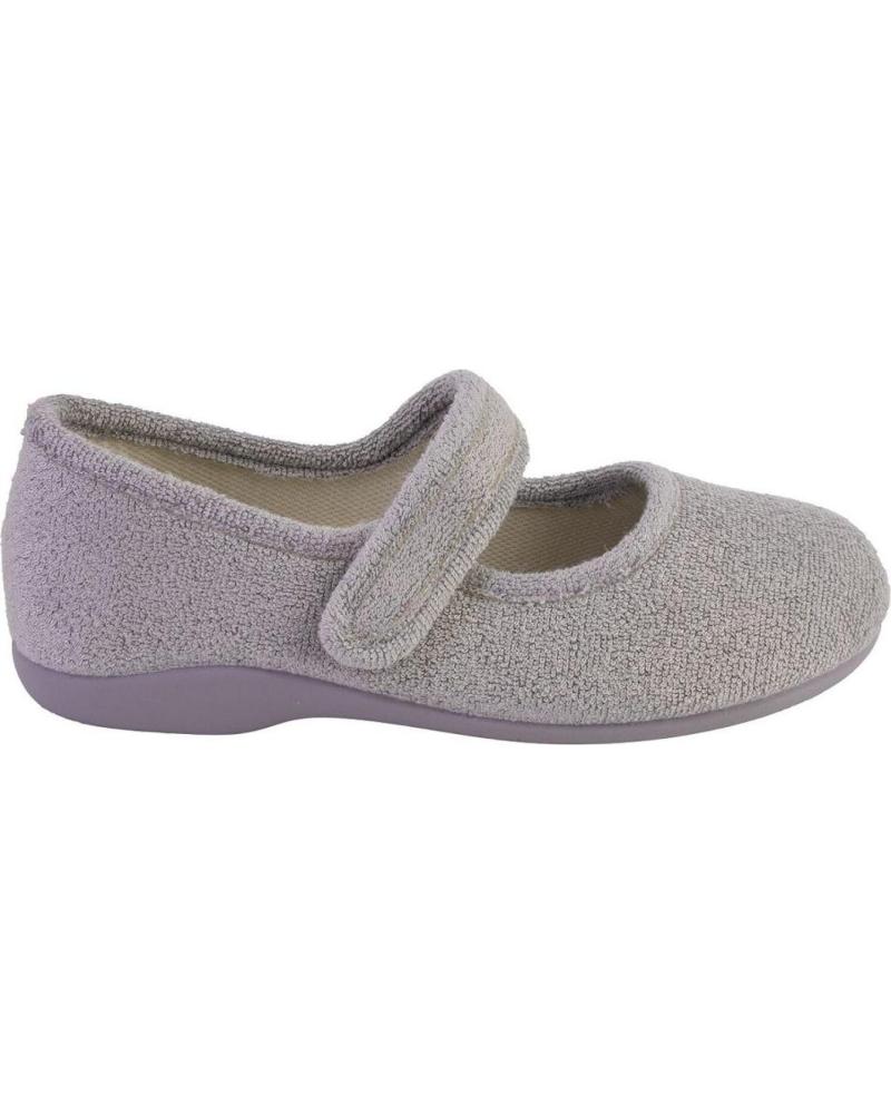 Pantofole-De-Mujer-GARZON-7755-111-ZAPATILLAS-DE-CASA-DE-MUJER-AZUL-CON-VELCRO-GRIS