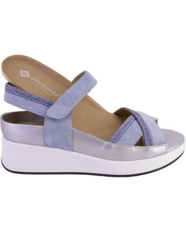 Woman Sandals PIESANTO 250385 SANDALIAS DE MUJER PIEL AZUL JEANS