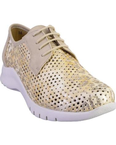 Shoes-De-Mujer-PIESANTO-250715-ZAPATOS-CON-CORDONES-DE-MUJER-PIEL-BEIGE