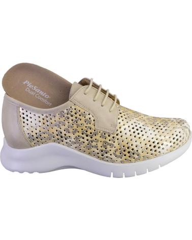Shoes-De-Mujer-PIESANTO-250715-ZAPATOS-CON-CORDONES-DE-MUJER-PIEL-BEIGE