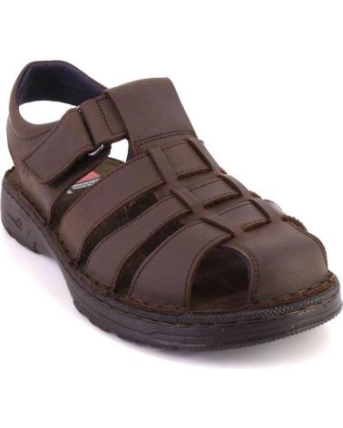 Sandali-De-Hombre-FLUCHOS-F1754-SANDALIAS-DE-HOMBRE-KAKI-NOBUK-MARRON