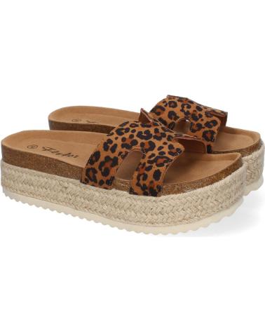 Sandálias de Mulher SPORT3PUNTO0 M-288-LEOPARDO VARIOS COLORES