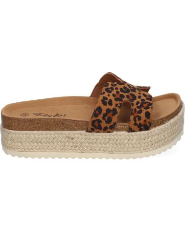 Sandálias de Mulher SPORT3PUNTO0 M-288-LEOPARDO VARIOS COLORES