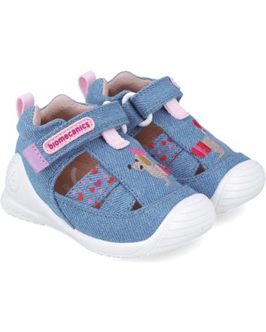 Sandali per Bambina BIOMECANICS SANDALIAS NINA MODELO 252184B COLOR AZUL INDIGO