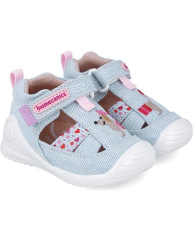 Sandali per Bambina BIOMECANICS SANDALIAS NINA MODELO 252184B COLOR AZUL JNSCLR