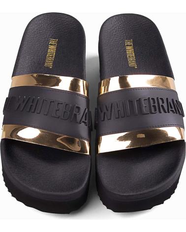 MARCA INEXISTENTE THE WHITE BRAND HIGH TWB RELIEF GOLD NEGRO-ORO