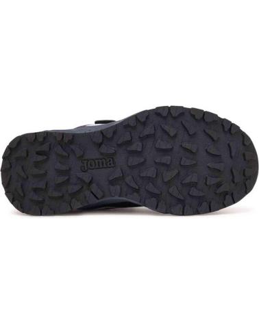 SAPATILHAS DESPORTIVAS JOMA PRETO COM DETALHES VERMELHOS NEGRO
