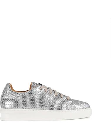Sportif-De-Mujer-POPA-ZAPATILLAS-PARA-MUJER-EN-COLOR-PLATEADO