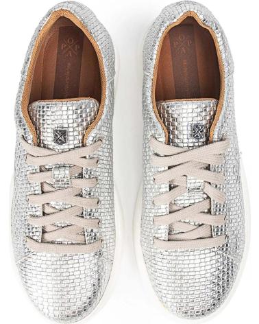 Sportif-De-Mujer-POPA-ZAPATILLAS-PARA-MUJER-EN-COLOR-PLATEADO