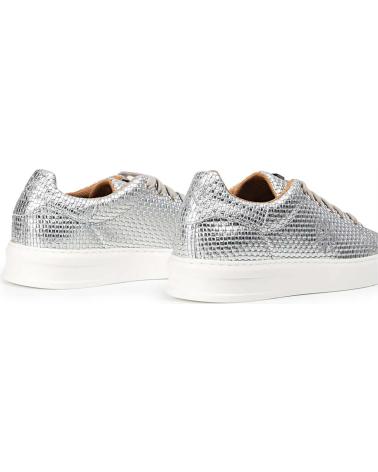 Sportif-De-Mujer-POPA-ZAPATILLAS-PARA-MUJER-EN-COLOR-PLATEADO