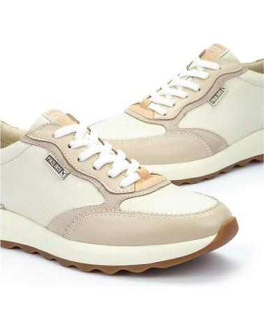 Deportivas de Mujer PIKOLINOS 6625C1 ZAPATILLAS CASUAL DE MUJER PIEL HIELO BEIGE