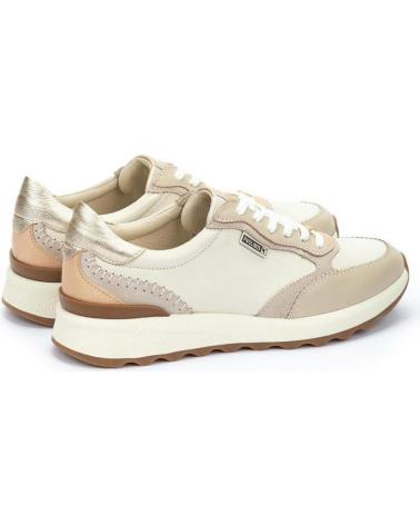 Deportivas de Mujer PIKOLINOS 6625C1 ZAPATILLAS CASUAL DE MUJER PIEL HIELO BEIGE