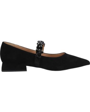Halbschuhe für Damen ALMA EN PENA MANOLETINAS PARA MUJER EN COLOR NEGRO