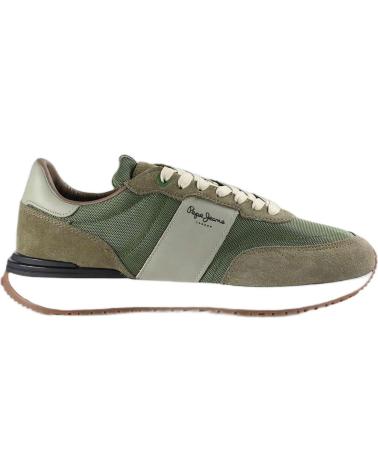 Deportivas-De-Hombre-PEPE-JEANS-ZAPATILLAS-PARA-HOMBRE-EN-COLOR-VERDE