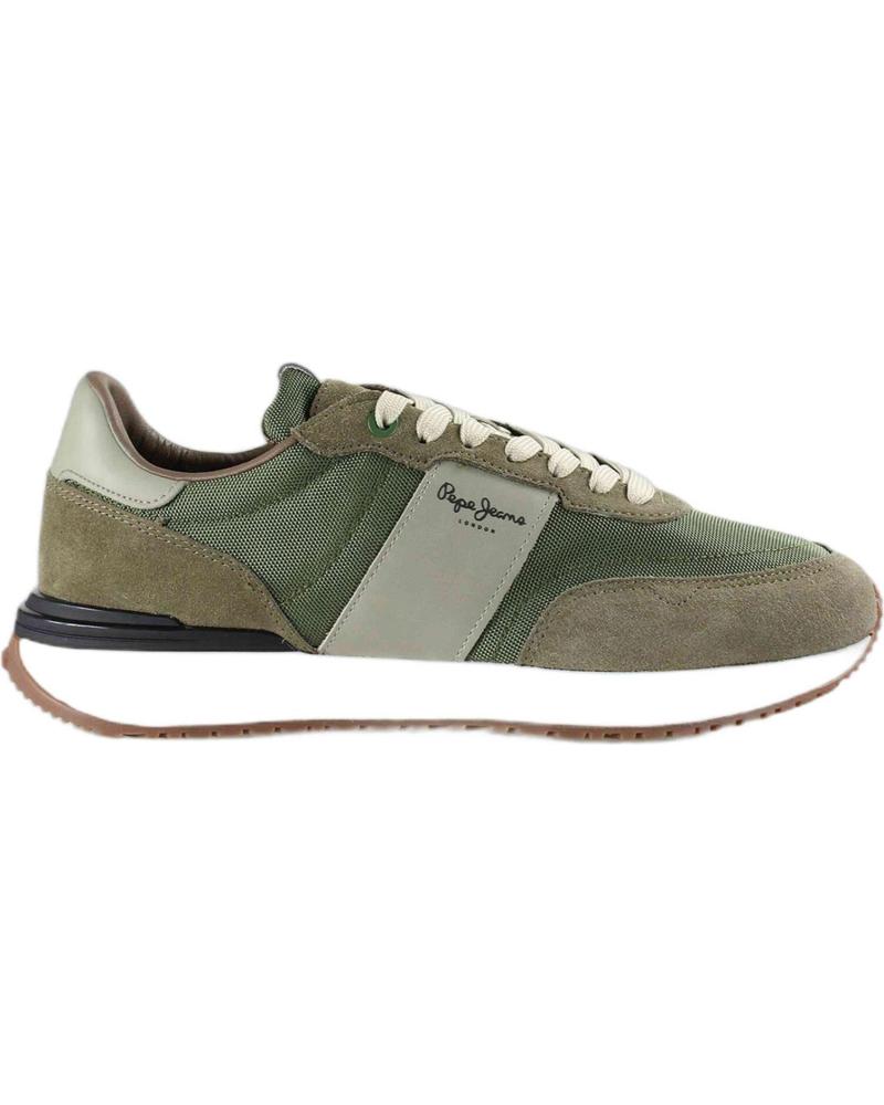 Deportivas-De-Hombre-PEPE-JEANS-ZAPATILLAS-PARA-HOMBRE-EN-COLOR-VERDE