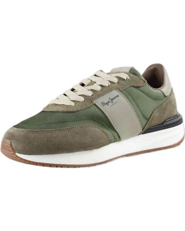 Deportivas-De-Hombre-PEPE-JEANS-ZAPATILLAS-PARA-HOMBRE-EN-COLOR-VERDE