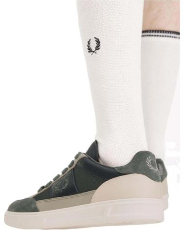Deportivas-De-Hombre-FRED-PERRY-ZAPATILLAS-PARA-HOMBRE-EN-COLOR-VERDE