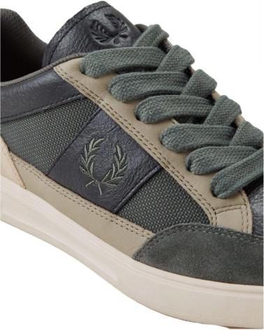 Deportivas-De-Hombre-FRED-PERRY-ZAPATILLAS-PARA-HOMBRE-EN-COLOR-VERDE