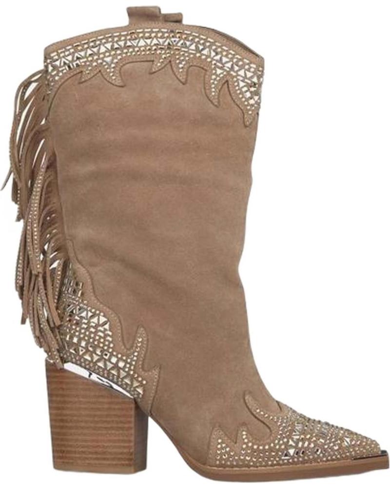 Boots für Damen ALMA EN PENA BOTAS PARA MUJER EN COLOR BEIGE