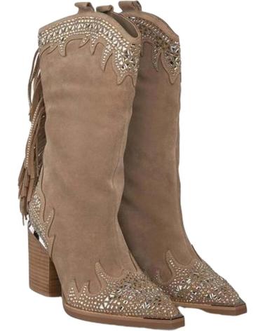 Boots für Damen ALMA EN PENA BOTAS PARA MUJER EN COLOR BEIGE
