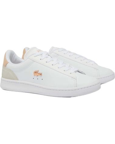 Woman Trainers LACOSTE ZAPATILLAS CARNABY SET PARA MUJER EN COLOR BLANCO