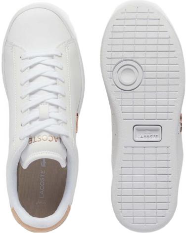 Woman Trainers LACOSTE ZAPATILLAS CARNABY SET PARA MUJER EN COLOR BLANCO